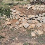 muret olivette avant restauration