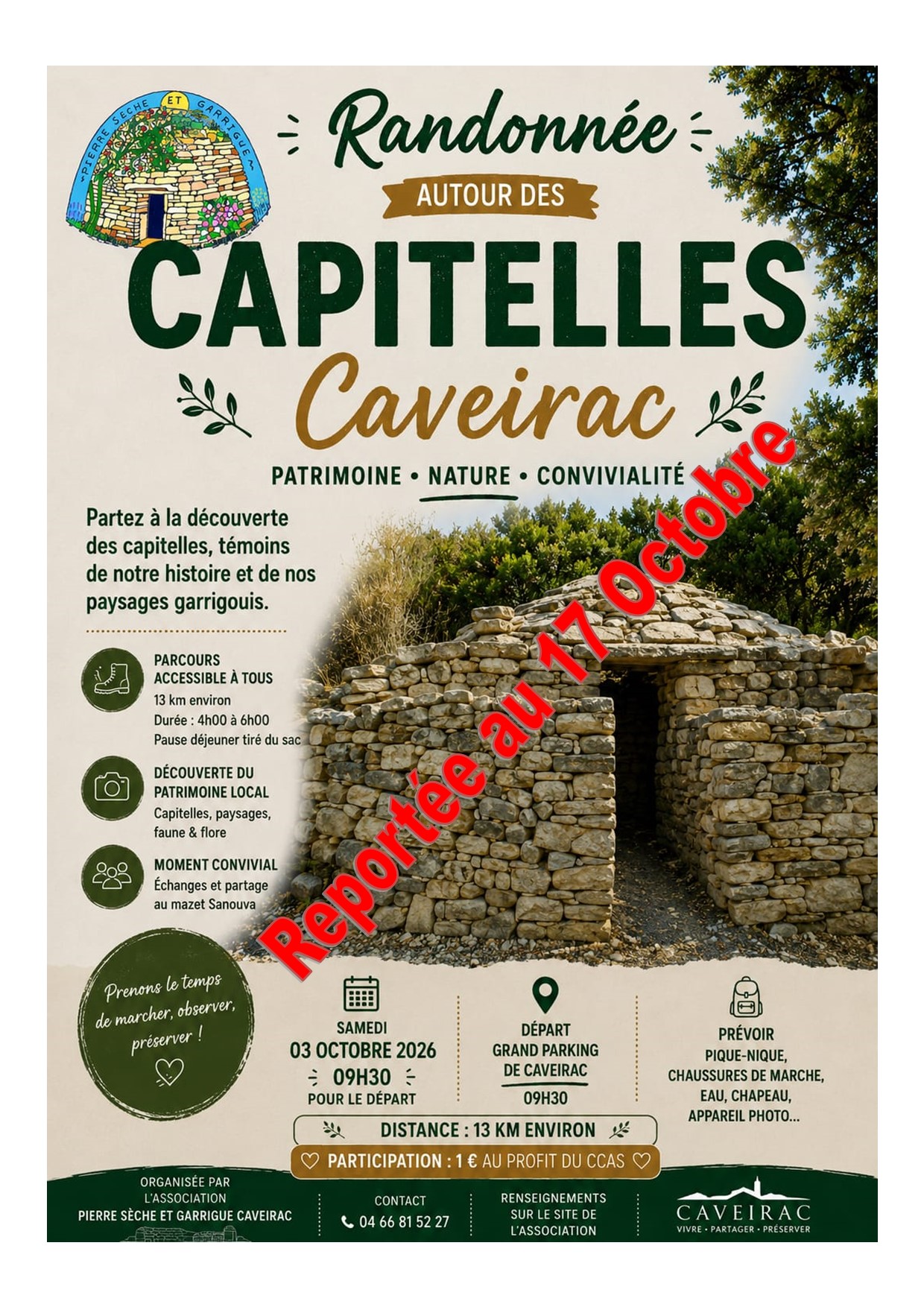 Une randonnée au milieu de la garrigue, des capitelles et des mazets: ça vous dirait?